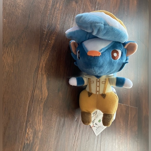 NWT Genuine Animal Crossing New Leaf Kicks Shank Stuffed Plush 8" - Picture 1 of 8